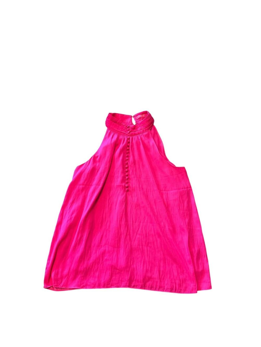 Lilly Pulitzer Kristine Halter Top in Pink Tango - Size L